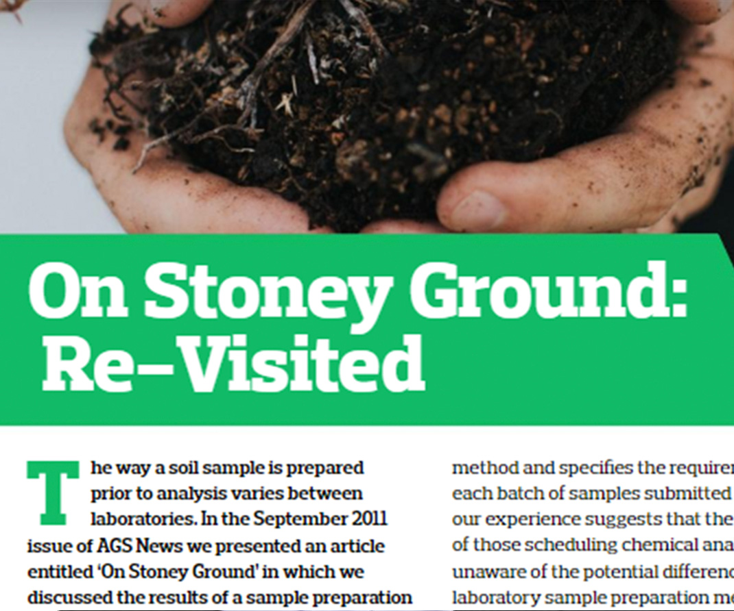 On Stoney Ground Re-Visited