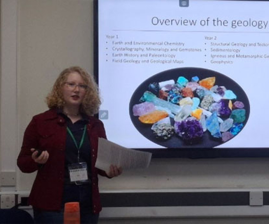 Geoscience Outreach at Tonbridge Grammar School